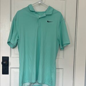 Nike Men's Aqua Polo Shirt